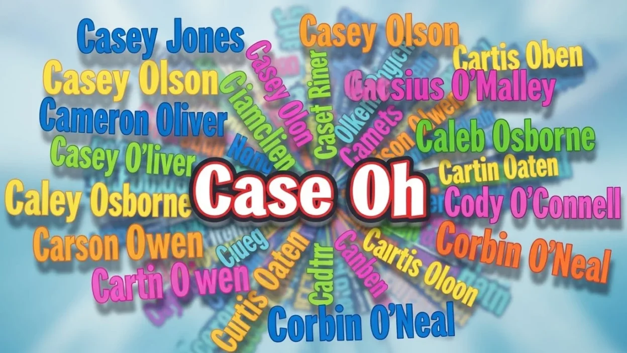 Case Oh Real Name Ideas