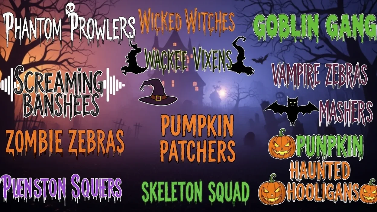 Halloween Team Names
