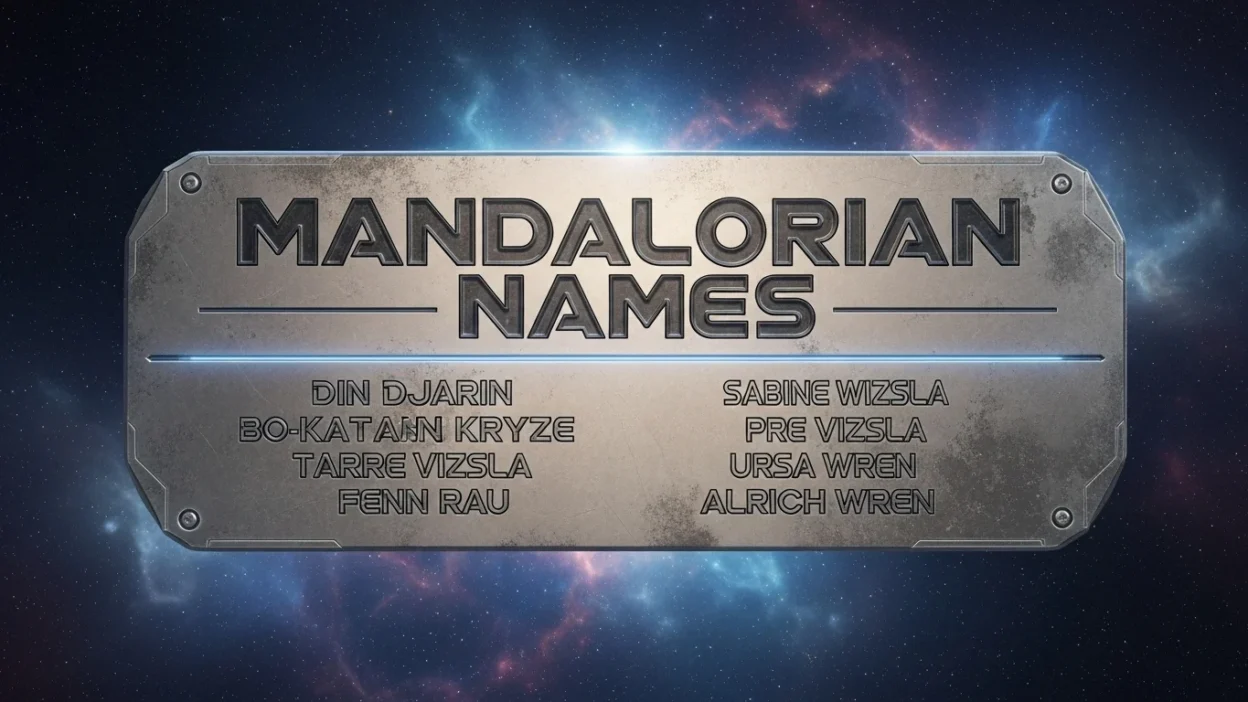 Mandalorian Names