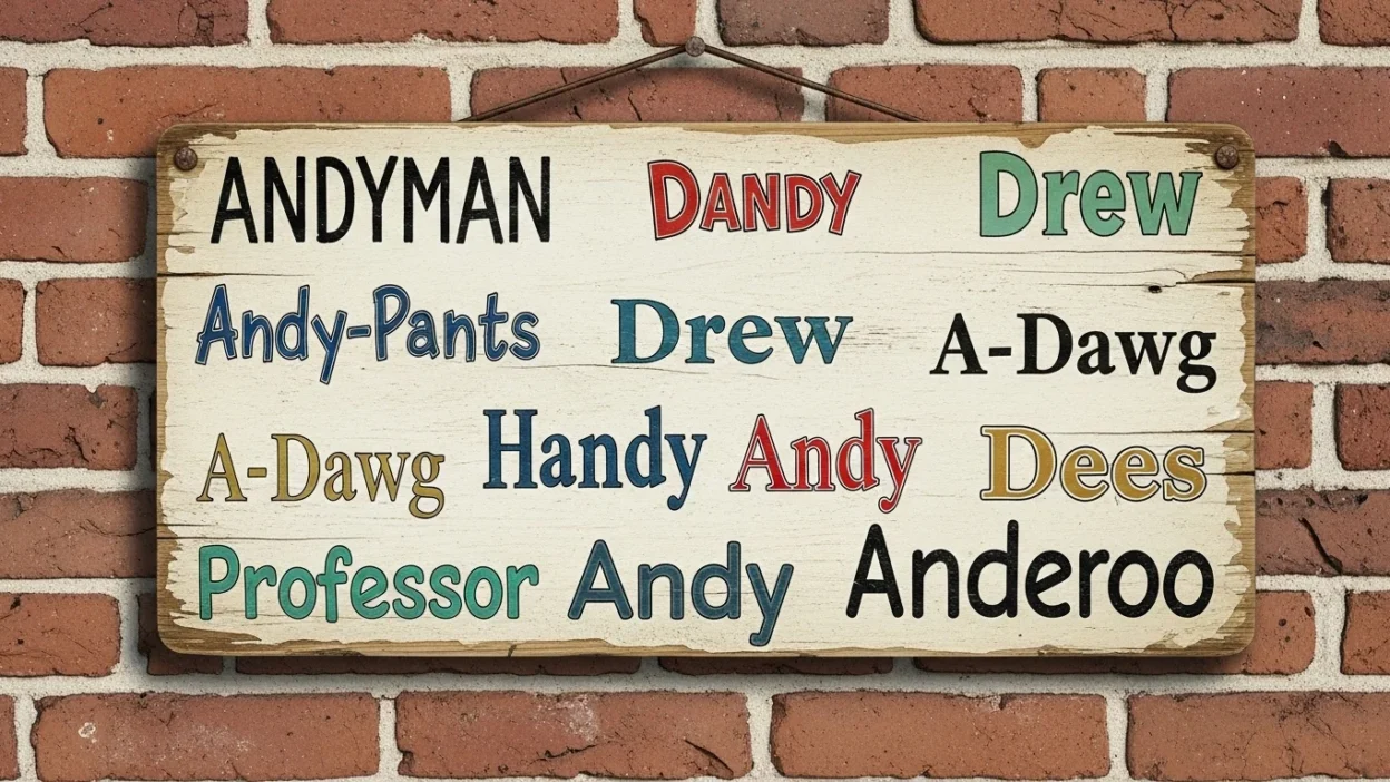 Nicknames for Andy