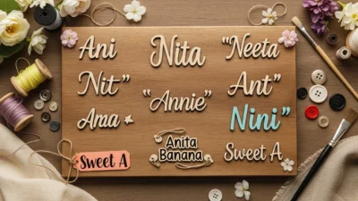 Nicknames for Anita