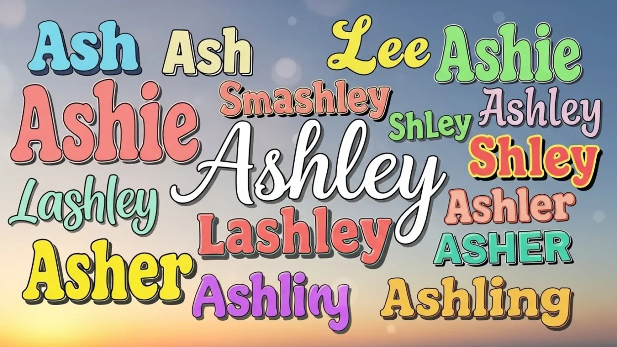 Nicknames for Ashley