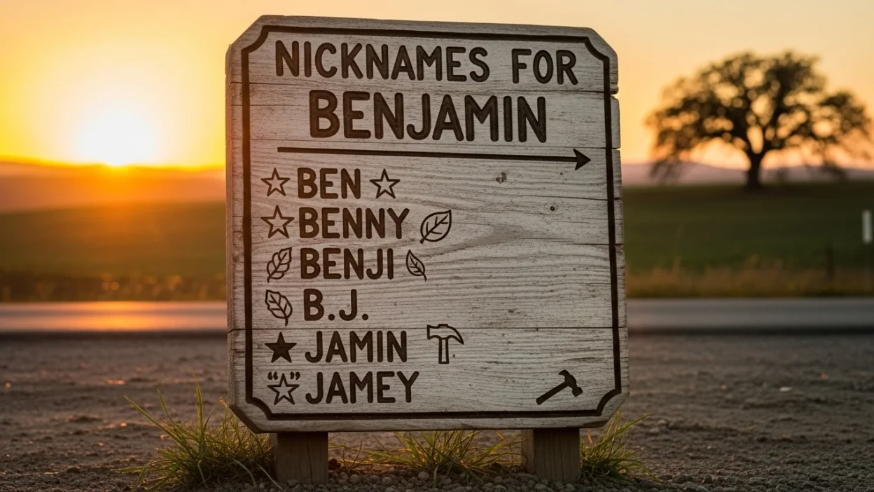 Nicknames for Benjamin