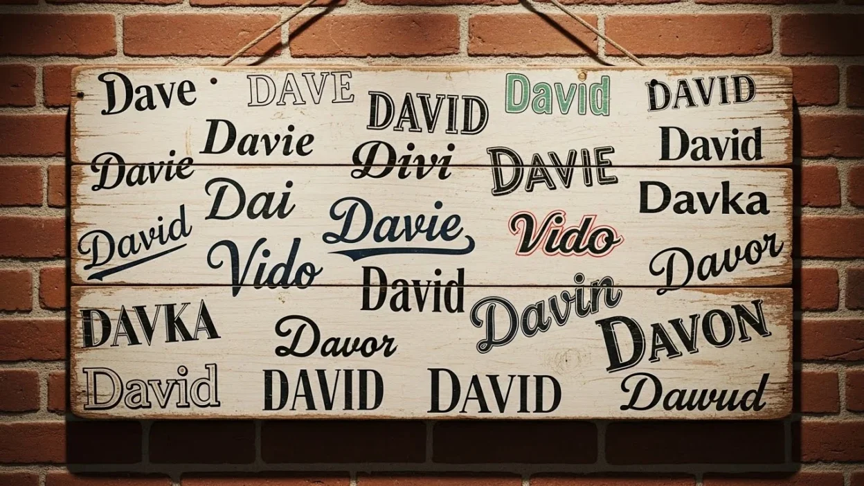 Nicknames for David