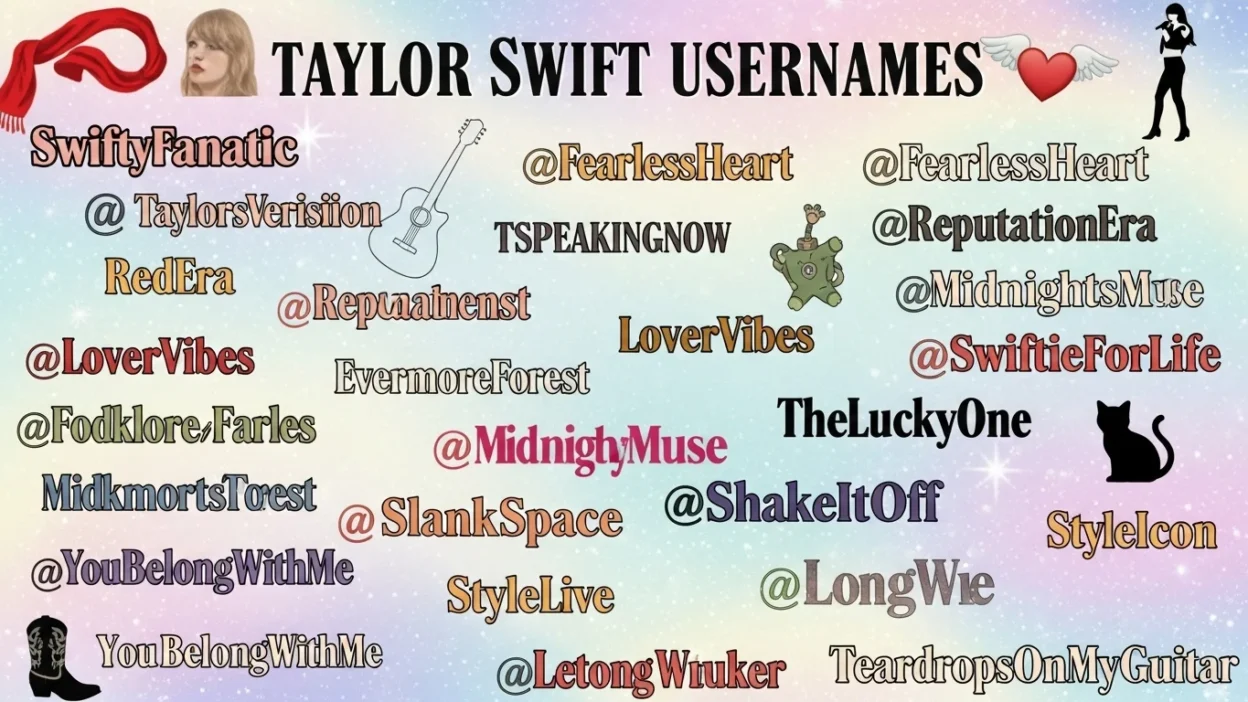 Taylor Swift Usernames