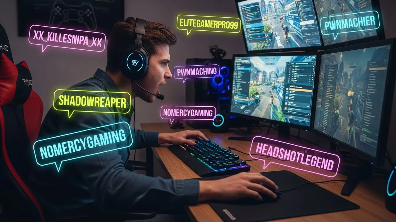 600+ Tryhard Usernames 2026 – Ultimate List of Cool, Funny & Pro Gamer ...