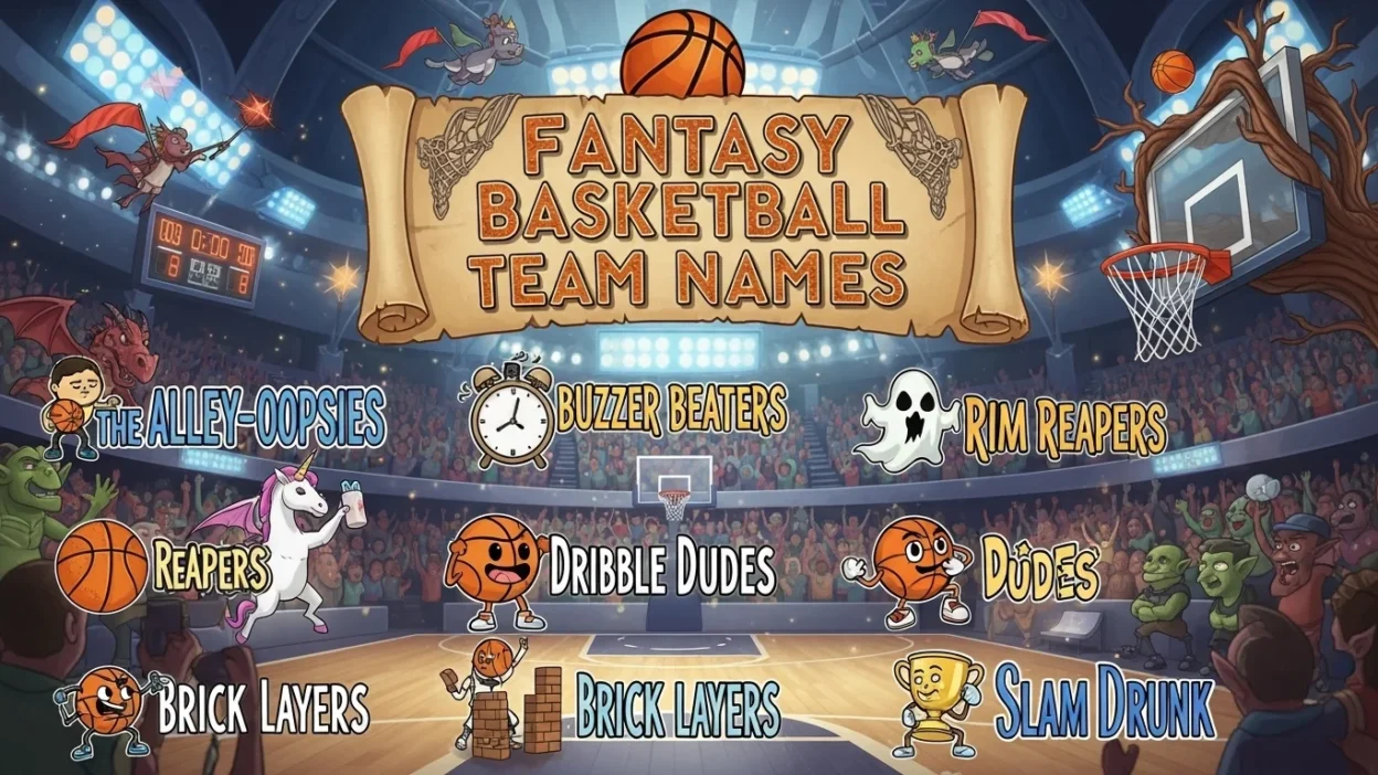 Fantasy Basketball Team Names