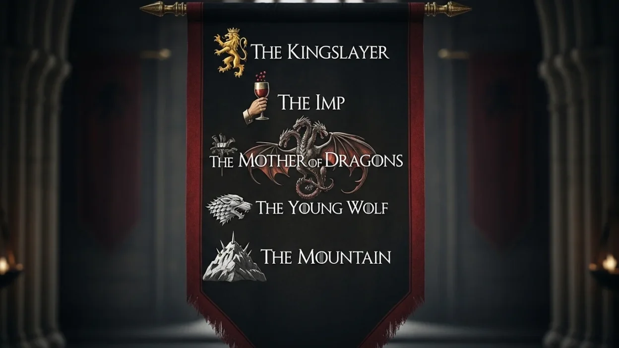 Game of Thrones Nicknames