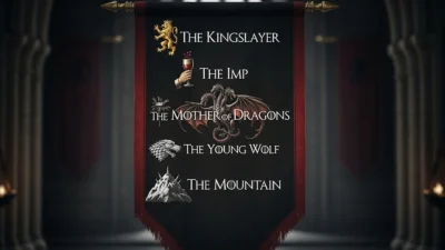 Game of Thrones Nicknames