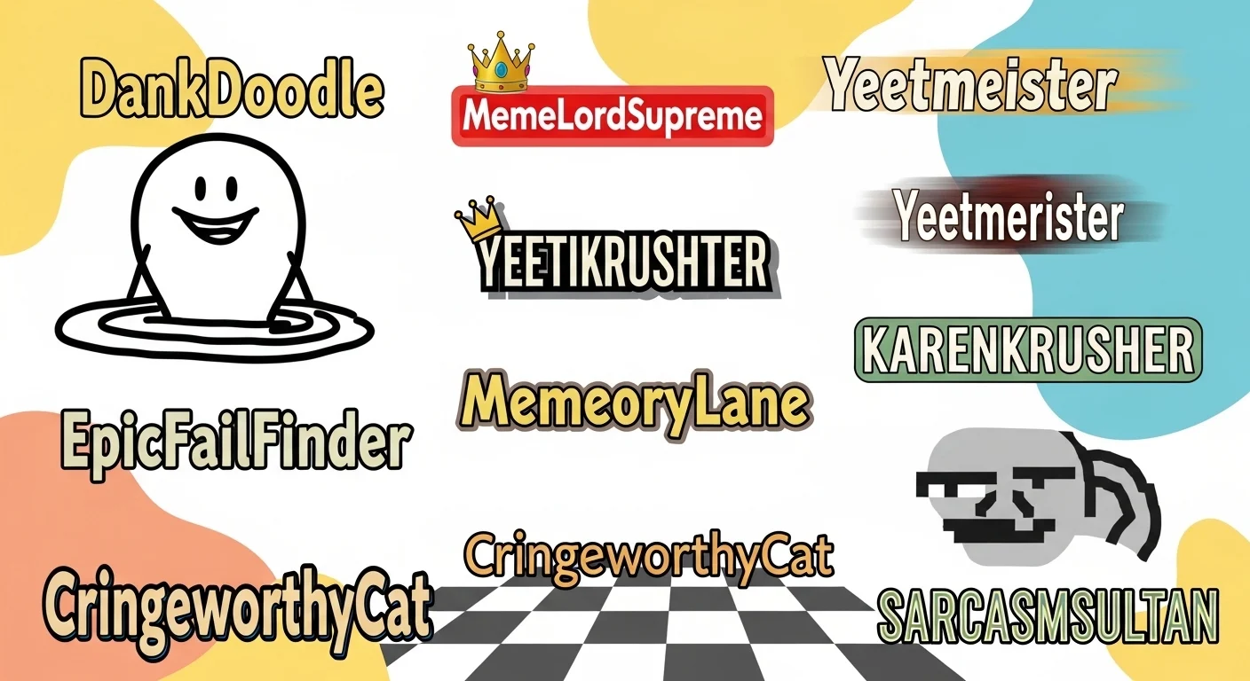 600+ Meme Usernames 2026: Funny, Creative & Viral Name Ideas