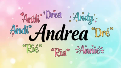 Nicknames for Andrea