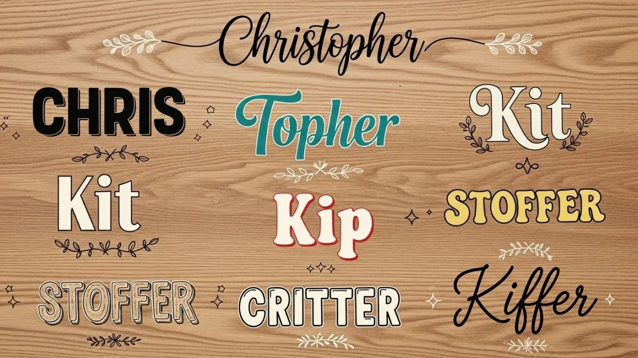 Nicknames for Christopher