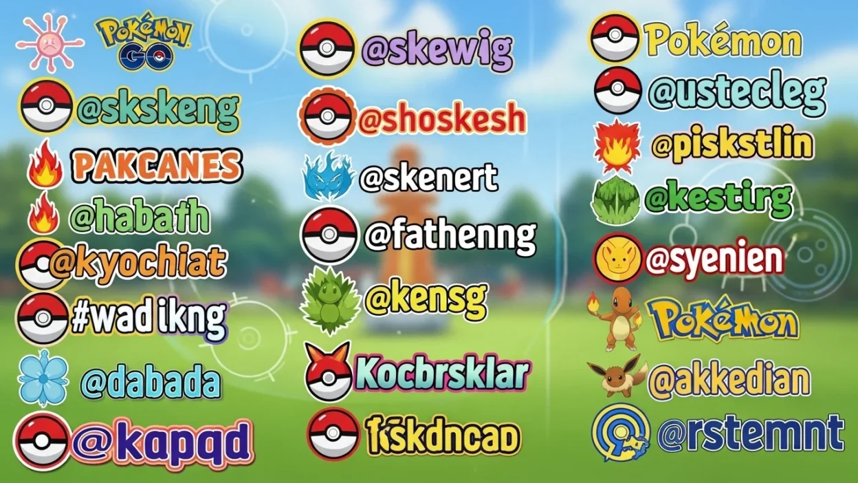 Pokémon Go Usernames
