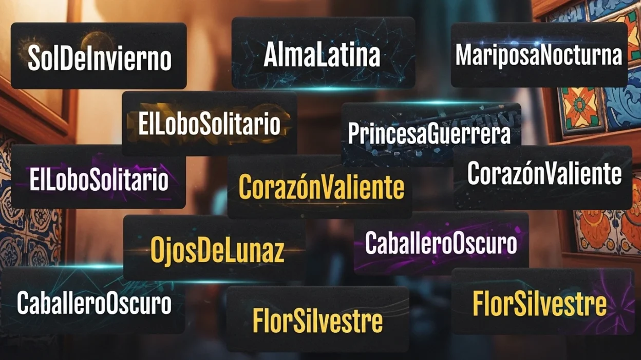 Spanish Usernames