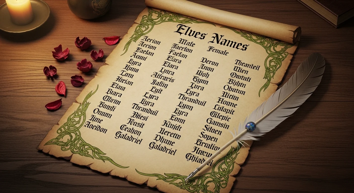 Elf Relic Names 600+ Elf Names 2026