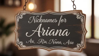 Nicknames for Ariana