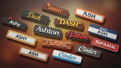 Nicknames for Ash