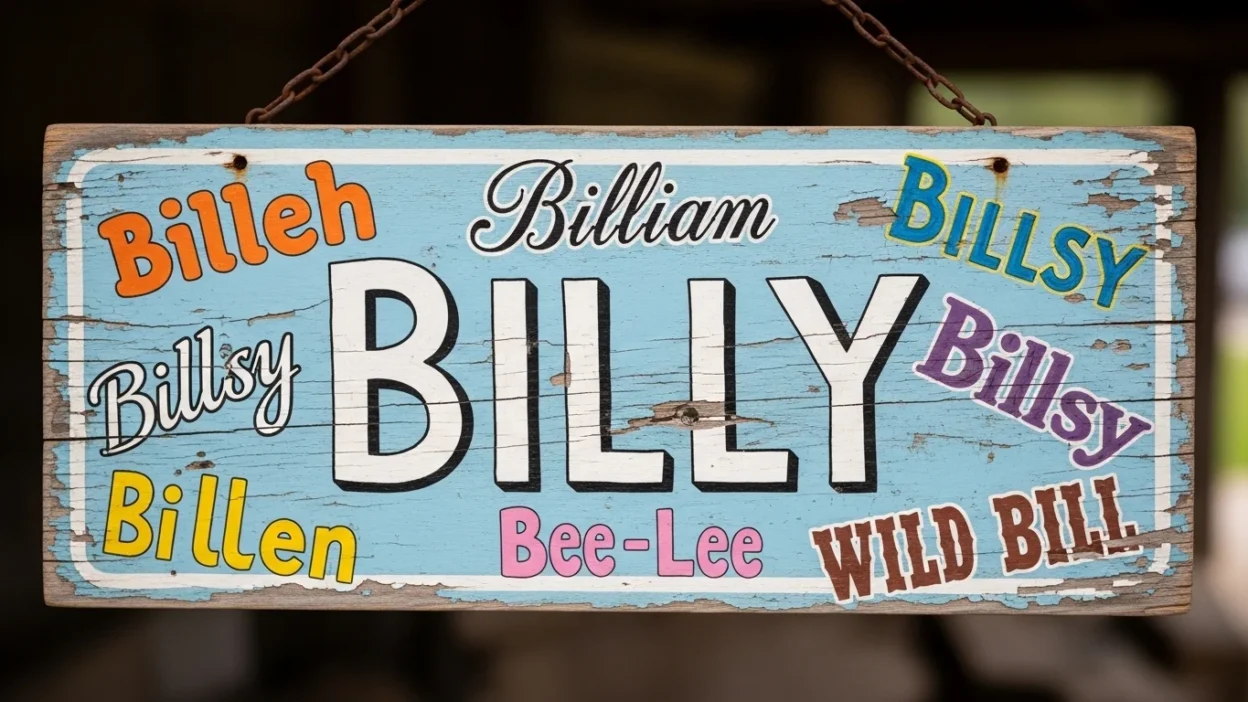Nicknames for Billy