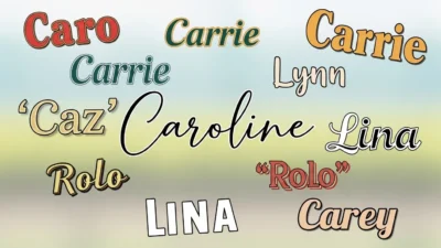 Nicknames for Caroline