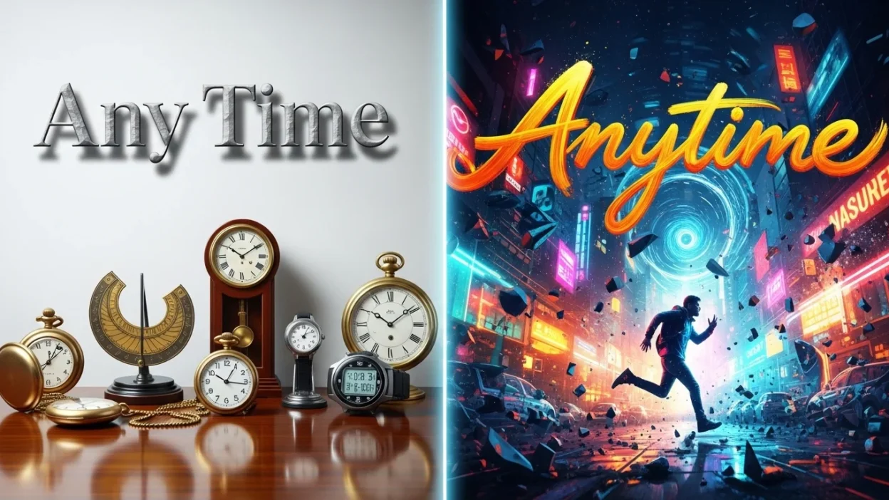 Any Time vs Anytime