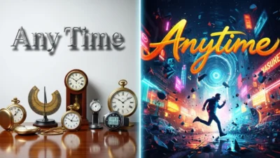 Any Time vs Anytime