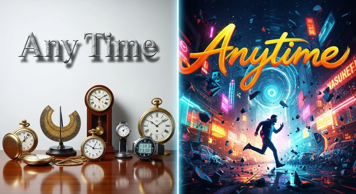 Any Time vs Anytime 2026