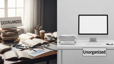 Disorganized vs Unorganized