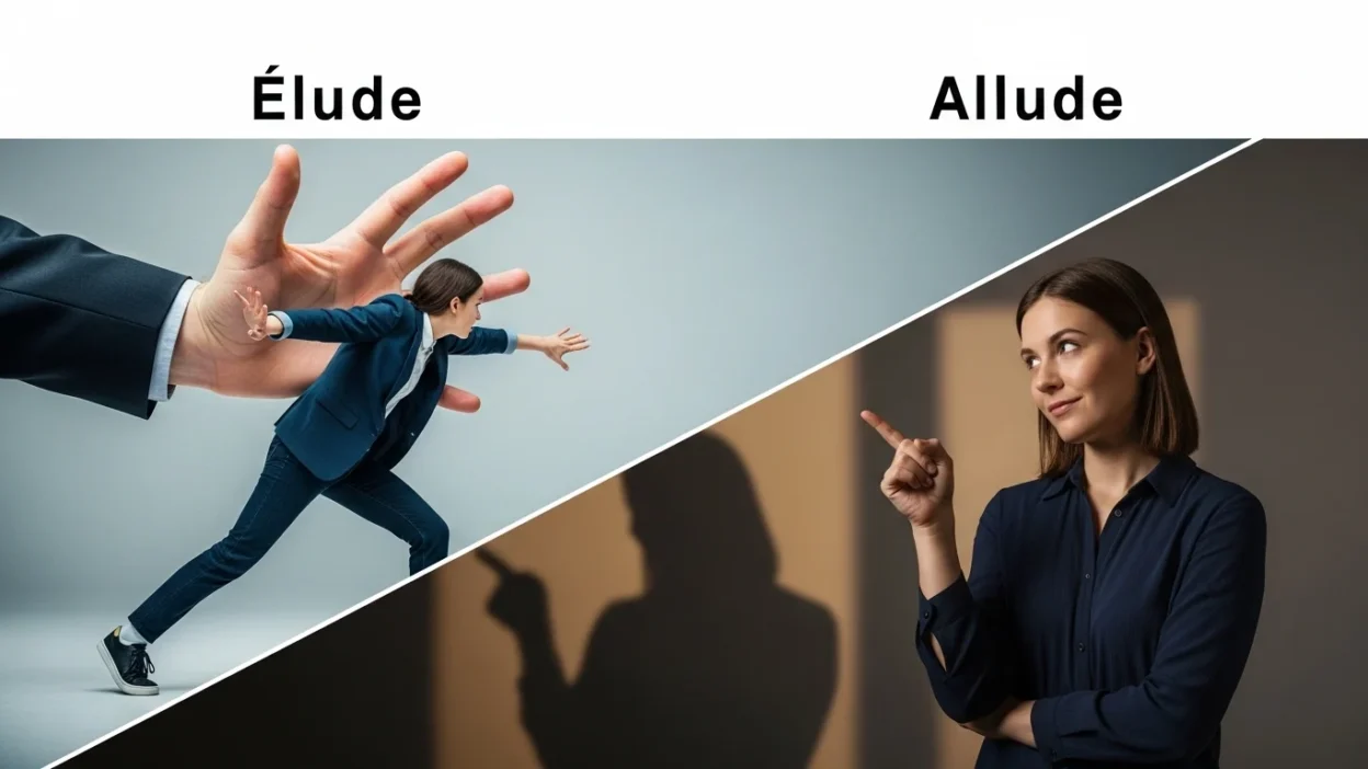 Elude vs Allude