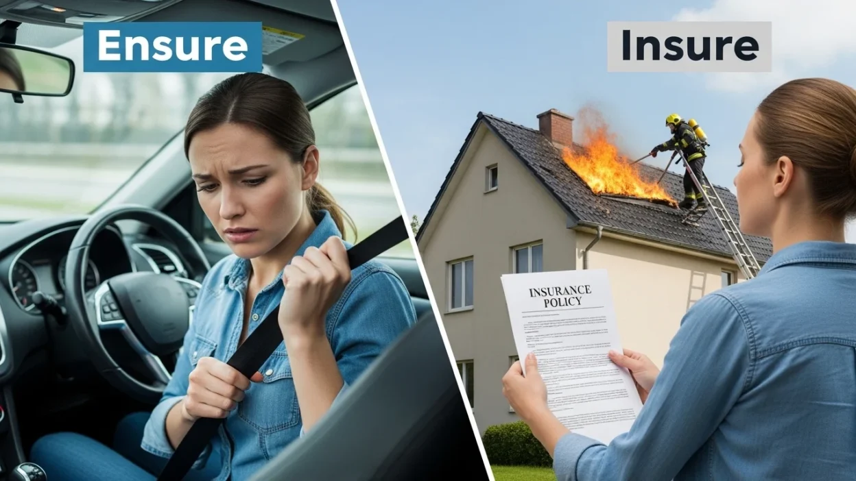 Ensure vs Insure