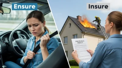 Ensure vs Insure