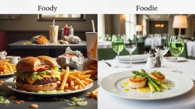 Foody vs Foodie