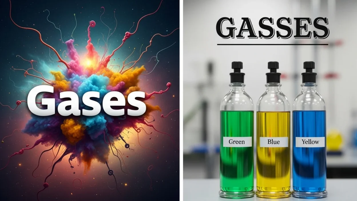 Gasses vs Gases