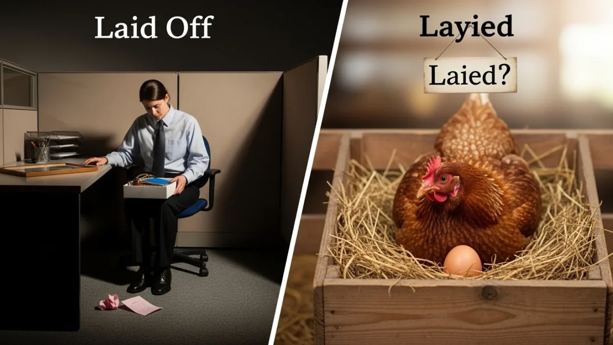 Laid Off vs Layed