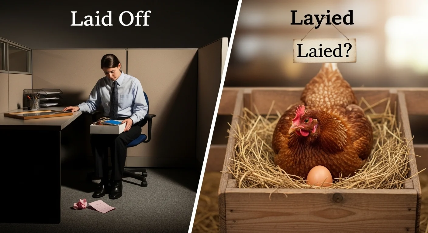 Laid Off vs Layed Off 2026