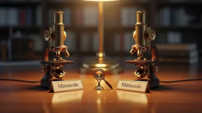 Minuscule vs Miniscule