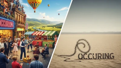 Occurring vs Occuring