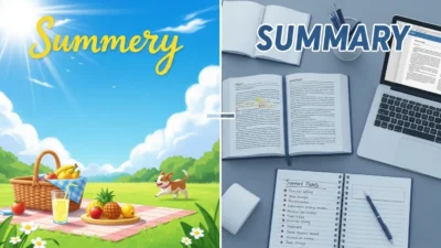 Summery vs Summary