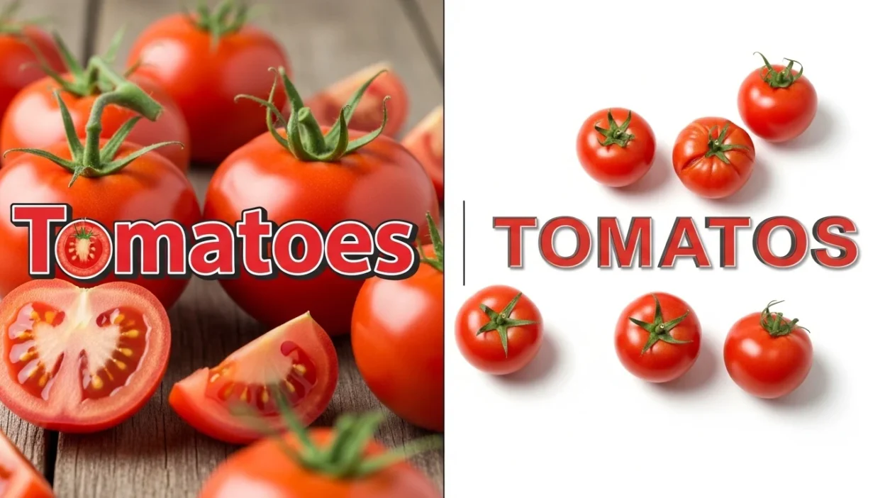Tomatoes vs Tomatos