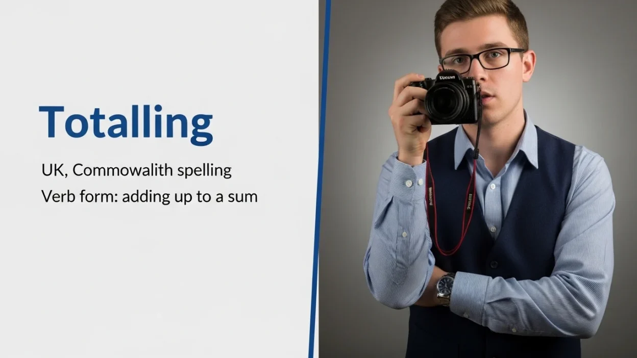 Totalling vs Totaling