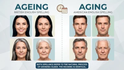 Ageing vs Aging
