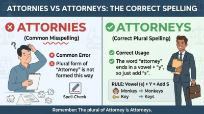Attornies vs Attorneys