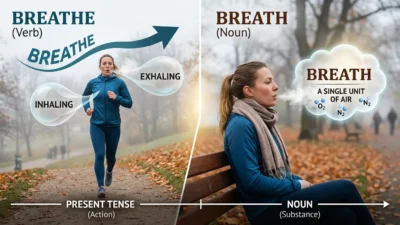 Breath vs Breathe