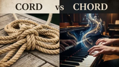 Cord vs Chord