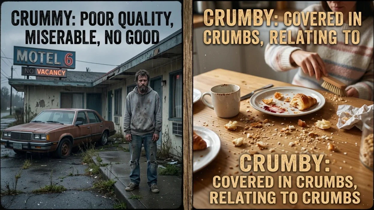Crummy vs Crumby