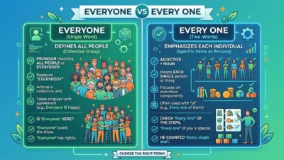 Everyone vs Every One