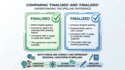 Finalised vs Finalized