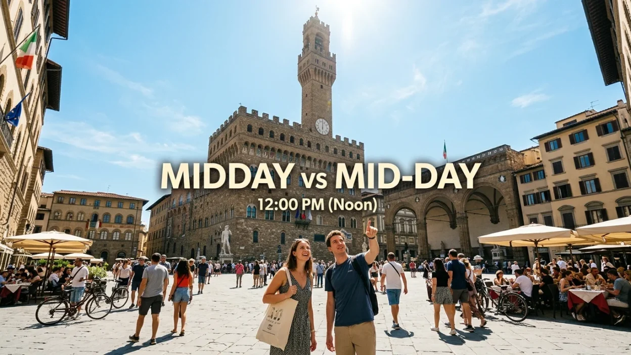 Midday vs Mid-Day