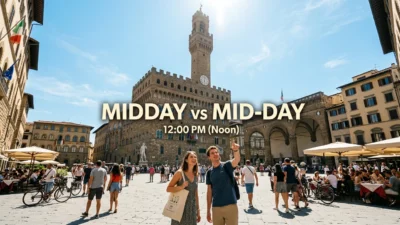 Midday vs Mid-Day