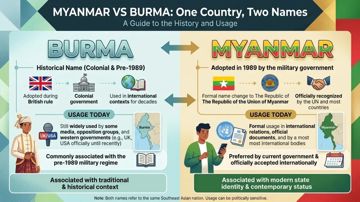 Myanmar vs Burma