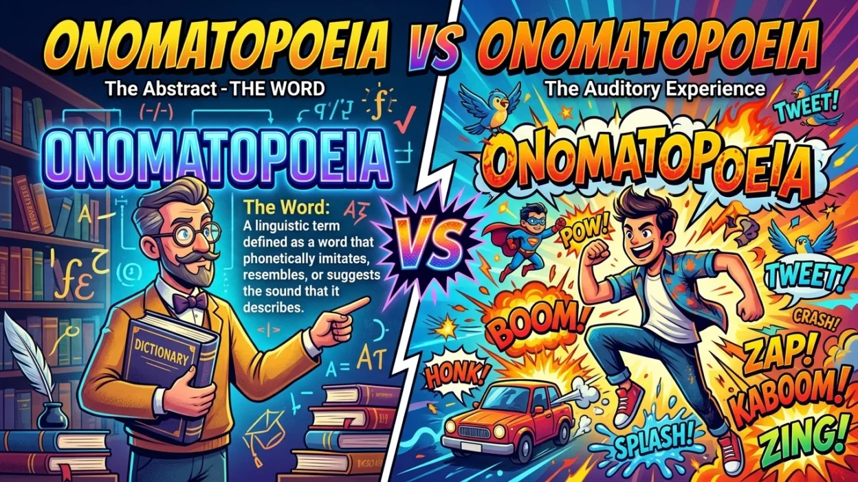 Onamonapia vs Onomatopoeia